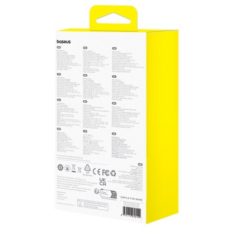 Powerbank 20000mAh Airpow Fast Charge 20W z kablem USB USB-C 50cm - fioletowy