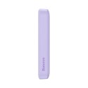 Powerbank magnetyczny indukcyjny 10000mAh 20W + kabel USB-C - fioletowy