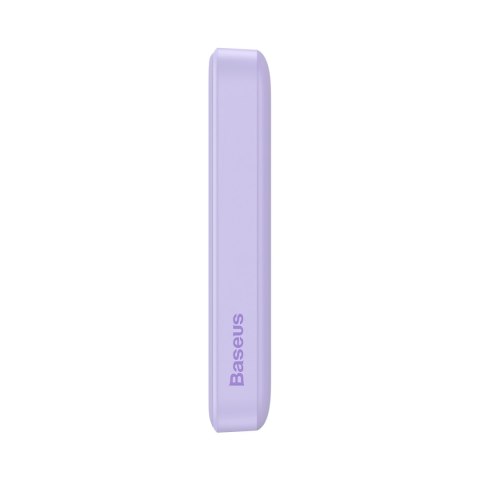 Powerbank magnetyczny indukcyjny 10000mAh 20W + kabel USB-C - fioletowy Powerbank magnetyczny indukcyjny 10000mAh 20W + kabel USB-C - fioletowy