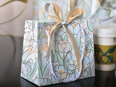 Kpl. 10 torebek ozdobnych, średnich