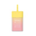 Powerbank Popsicle 5200mAh 20W z kablem Lightning 60W/20V/3A/30cm - zółto-różowy