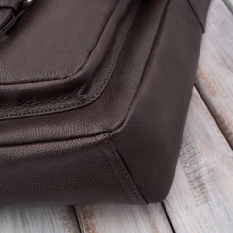 Listonoszka męska na ramię vintage retro ze skóry naturalnej brązowa Paolo Peruzzi E-32-BR Listonoszka męska na ramię vintage retro ze skóry naturalnej brązowa Paolo Peruzzi E-32-BR