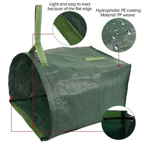 Torba ogrodowa 150L D-shape 59x56x43cm