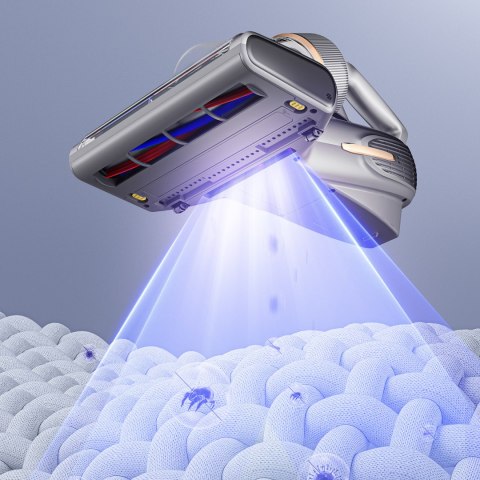 Odkurzacz do materacy dla alergików sterylizacja roztoczy UV i ultradźwięki JIMMY BX7 Pro Max 700W - szary czarny