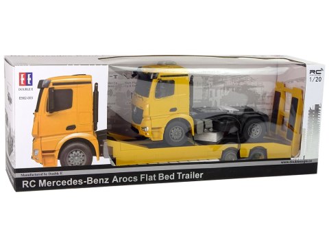 Duża Ciężarówka Laweta R/C Mercedes Arocs Żółta 1:20 Długość 103 cm Duża Ciężarówka Laweta R/C Mercedes Arocs Żółta 1:20 Długość 103 cm