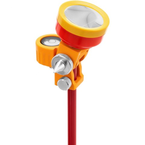 Mini pryzmat lustro dalmiercze geodezyjne z tyczką i podstawą srebrna powłoka śr. 3,6 cm 1,26 m Mini pryzmat lustro dalmiercze geodezyjne z tyczką i podstawą srebrna powłoka śr. 3,6 cm 1,26 m