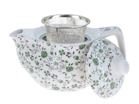 Czajnik ceramiczny z zaparzaczem Czajnik ceramiczny z zaparzaczem