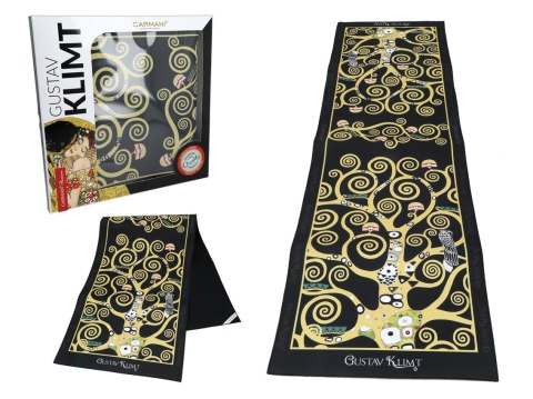 Bieżnik na stół (wąski) - G. Klimt, Drzewo życia (CARMANI) Bieżnik na stół (wąski) - G. Klimt, Drzewo życia (CARMANI)