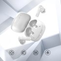 Słuchawki bezprzewodowe Bowie E19 TWS dokanałowe USB-C - białe
