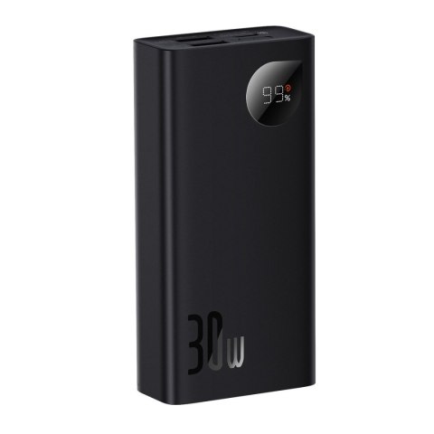 Adaman2 powerbank z wyświetlaczem 10000mAh 2xUSB USB-C Overseas Edition czarny Adaman2 powerbank z wyświetlaczem 10000mAh 2xUSB USB-C Overseas Edition czarny