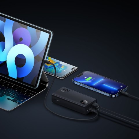 Adaman2 powerbank z wyświetlaczem 10000mAh 2xUSB USB-C Overseas Edition czarny Adaman2 powerbank z wyświetlaczem 10000mAh 2xUSB USB-C Overseas Edition czarny