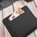 Portfel damski klasyczny skórzany czarny RFID Paolo Peruzzi T-139-BL