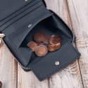 Portfel damski skórzana portmonetka na suwak RFID Paolo Peruzzi T-139-NV