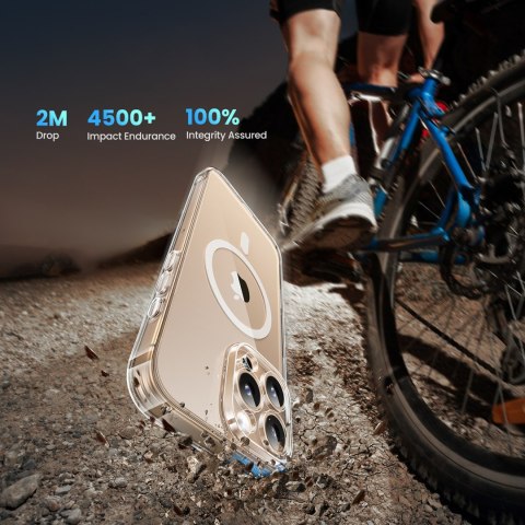 Etui case Classy Clear Magnetic na iPhone 16 Pro Max - przezroczyste Etui case Classy Clear Magnetic na iPhone 16 Pro Max - przezroczyste
