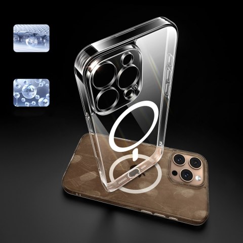 Etui case Classy Clear Magnetic na iPhone 16 Pro - przezroczyste Etui case Classy Clear Magnetic na iPhone 16 Pro - przezroczyste
