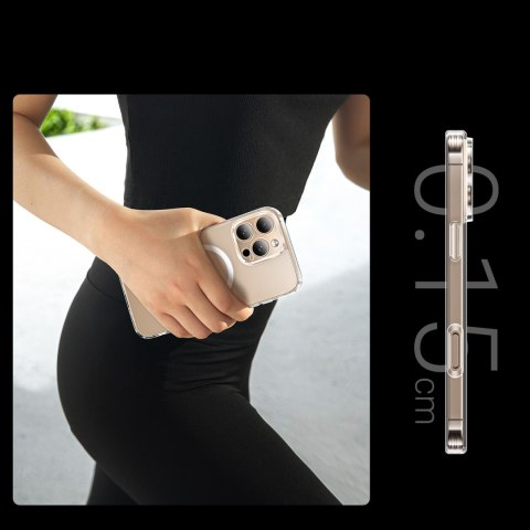 Etui case Classy Clear Magnetic na iPhone 16 Pro - przezroczyste Etui case Classy Clear Magnetic na iPhone 16 Pro - przezroczyste