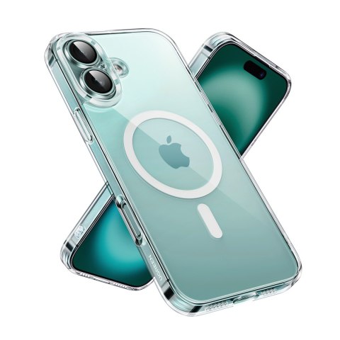 Etui case Classy Clear Magnetic na iPhone 16 - przezroczyste Etui case Classy Clear Magnetic na iPhone 16 - przezroczyste
