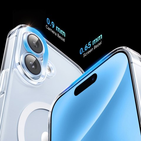 Etui case Classy Clear Magnetic na iPhone 16 - przezroczyste Etui case Classy Clear Magnetic na iPhone 16 - przezroczyste