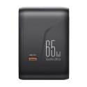 Ładowarka adapter podróżny uniwersalny 65W EU / US / JP / AU / UK / CN - czarny
