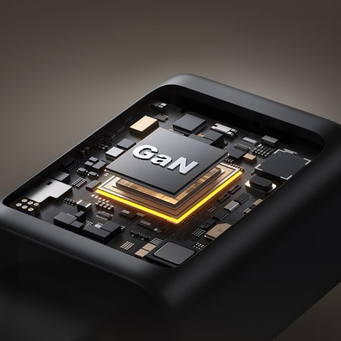 Ładowarka sieciowa 45W GaN do Samsung Ultra - czarna Ładowarka sieciowa 45W GaN do Samsung Ultra - czarna