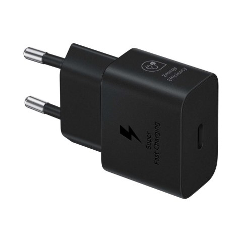 Ładowarka sieciowa Samsung GaN USB-C 25W SFC - czarna