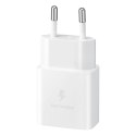 Ładowarka sieciowa USB-C 15W PD AFC biały
