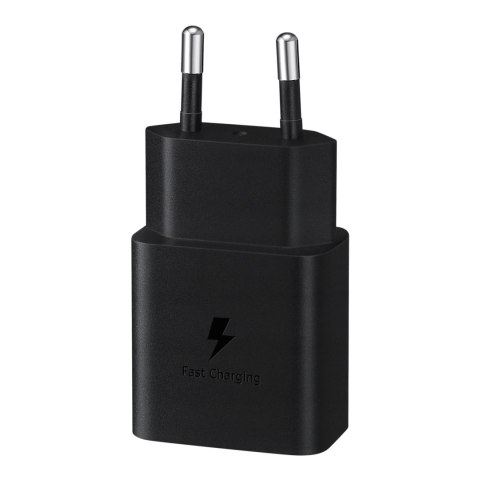 Ładowarka sieciowa USB-C 15W PD AFC czarny Ładowarka sieciowa USB-C 15W PD AFC czarny