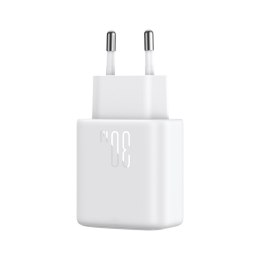 Ładowarka sieciowa USB-C PD 30W QC SFC - biała