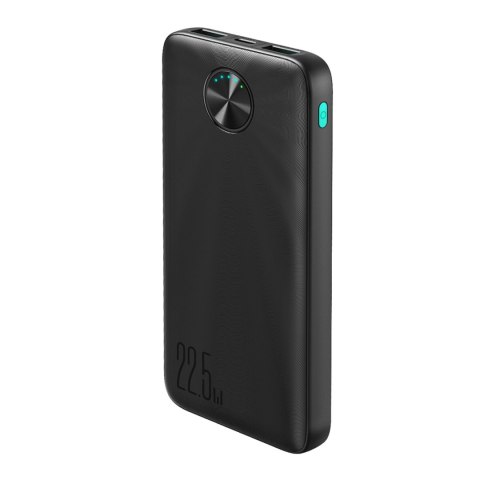 Powerbank 10000mAh USB-C USB-A 22.5W SCP QC PD - czarny Powerbank 10000mAh USB-C USB-A 22.5W SCP QC PD - czarny