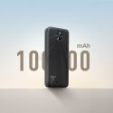 Powerbank 10000mAh USB-C USB-A 22.5W SCP QC PD - czarny
