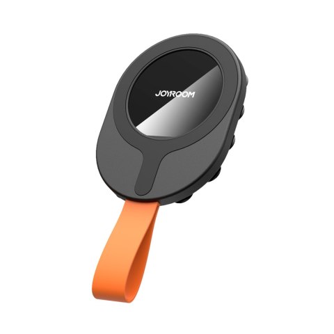 Uchwyt magnetyczny na telefon 4.7-7'' z przyssawkami na szybę lustro - czarno-pomarańczowy Uchwyt magnetyczny na telefon 4.7-7'' z przyssawkami na szybę lustro - czarno-pomarańczowy