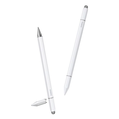 3w1 Rysik pasywny stylus Smooth Writing III - wersja magnetyczna - biały 3w1 Rysik pasywny stylus Smooth Writing III - wersja magnetyczna - biały