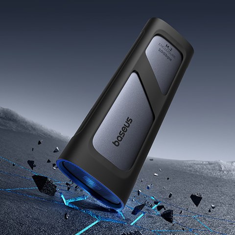 Kieszeń na dysk SSD do 8 TB FlyJoy M.2 NVMe 10 Gb/s UASP TRIM - szara Kieszeń na dysk SSD do 8 TB FlyJoy M.2 NVMe 10 Gb/s UASP TRIM - szara
