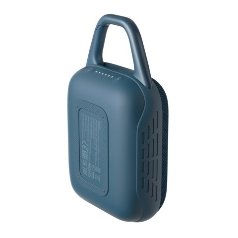 Mały turystyczny głośnik bezprzewodowy Mirtune H1 Bluetooth 8W - niebieski Mały turystyczny głośnik bezprzewodowy Mirtune H1 Bluetooth 8W - niebieski