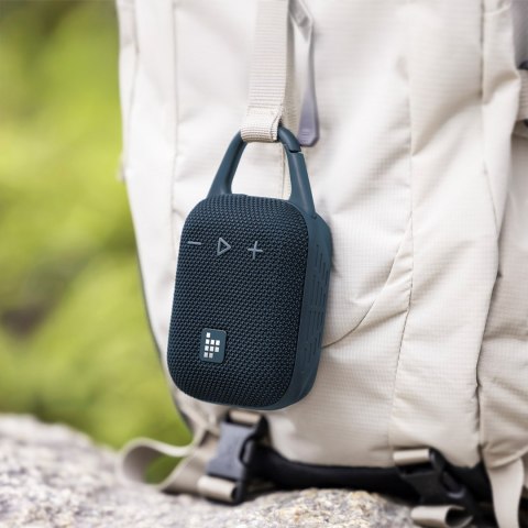 Mały turystyczny głośnik bezprzewodowy Mirtune H1 Bluetooth 8W - niebieski Mały turystyczny głośnik bezprzewodowy Mirtune H1 Bluetooth 8W - niebieski