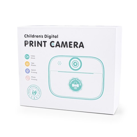 Mini drukarka termiczna dla dzieci z aparatem fotograficznym i kamerą - fioletowa Mini drukarka termiczna dla dzieci z aparatem fotograficznym i kamerą - fioletowa