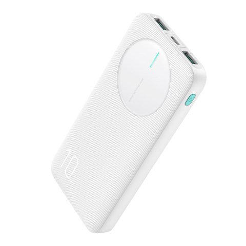Powerbank JR-PBF12 10000mAh 2.4A 2x USB-A 1x USB-C - biały Powerbank JR-PBF12 10000mAh 2.4A 2x USB-A 1x USB-C - biały