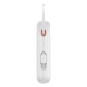 Powerbank QPow 2 20000mAh 30W z 2 wbudowanymi kablami USB-C - biały