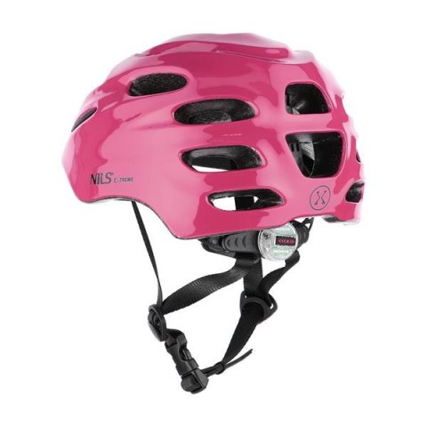 MTW01 LED różowy ROZM. S (44-50 cm) KASK NILS EXTREME MTW01 LED różowy ROZM. S (44-50 cm) KASK NILS EXTREME