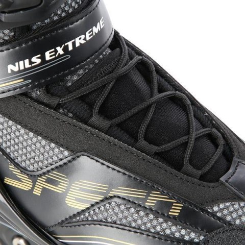 NA2150 CZARNO-ZŁOTY ROZM. 44 ŁYŻWOROLKI NILS EXTREME NA2150 CZARNO-ZŁOTY ROZM. 44 ŁYŻWOROLKI NILS EXTREME