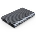 Kieszeń obudowa AM2C3-2N na dwa dyski M.2 NVME USB-C 10Gb/s - szara