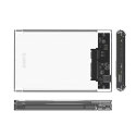 Kieszeń obudowa na dysk 2139C3 2.5'' HDD / SSD USB-C 5Gb/s - przezroczysta