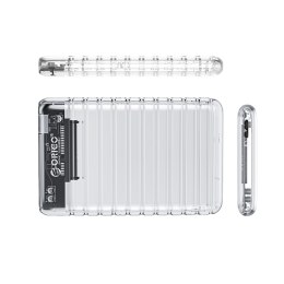 Kieszeń obudowa na dysk 2139U3-V1 2.5'' HDD / SSD USB Micro-B 5Gb/s - przezroczysta