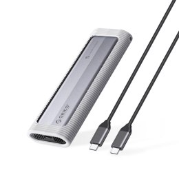 Kieszeń obudowa na dysk AXM2S-G2 M.2 NVME / NGFF USB-C 10Gb/s - szara