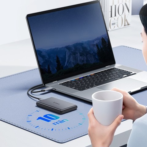 Kieszeń obudowa na dysk DDL25-C3 2.5'' HDD / SSD USB-C 5Gb/s - czarna Kieszeń obudowa na dysk DDL25-C3 2.5'' HDD / SSD USB-C 5Gb/s - czarna