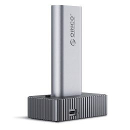 Stacja dokująca IT18C3 na dysk M.2 NVMe / SATA - szara