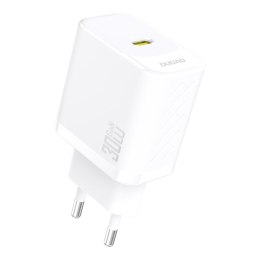 Szybka ładowarka sieciowa 30W PD GaN USB-C - biała