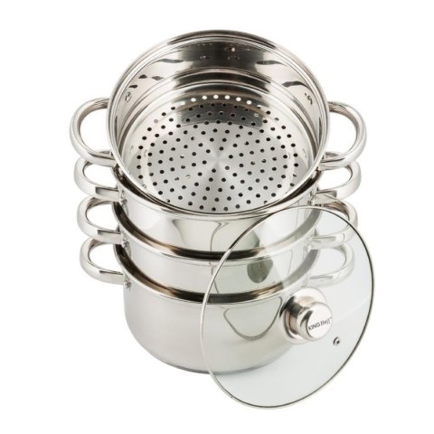GARNEK NA PARĘ KINGHOFF 5 ELEM. 18cm KH-3317 GARNEK NA PARĘ KINGHOFF 5 ELEM. 18cm KH-3317