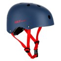 MTW001-1 KASK SZARO-CZERWONY ROZM. S(52-56CM) NILS EXTREME