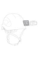 Adapter Petzl Na Czołówkę Do Dowolnego Kasku Black